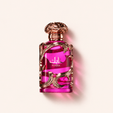 Flakon Lattafa Habik for Women EDP 100 ml na béžovém pozadí – MrRizz