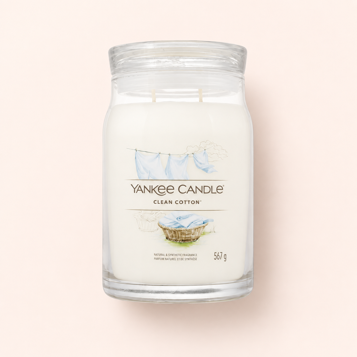 Yankee Candle Signature Clean Cotton 567 ml