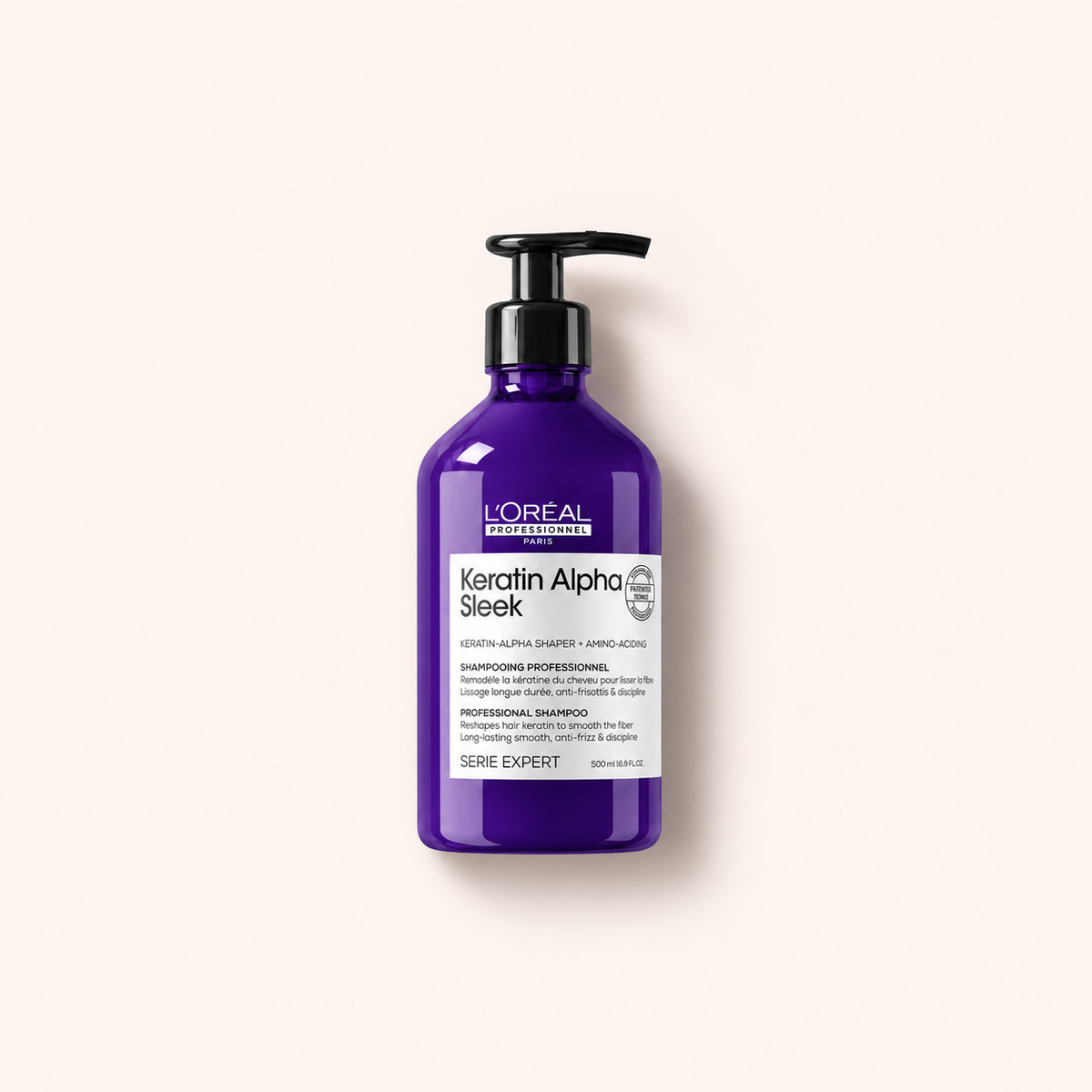L'Oréal Professionnel Keratin Alpha Sleek Professional Shampoo 500 ml