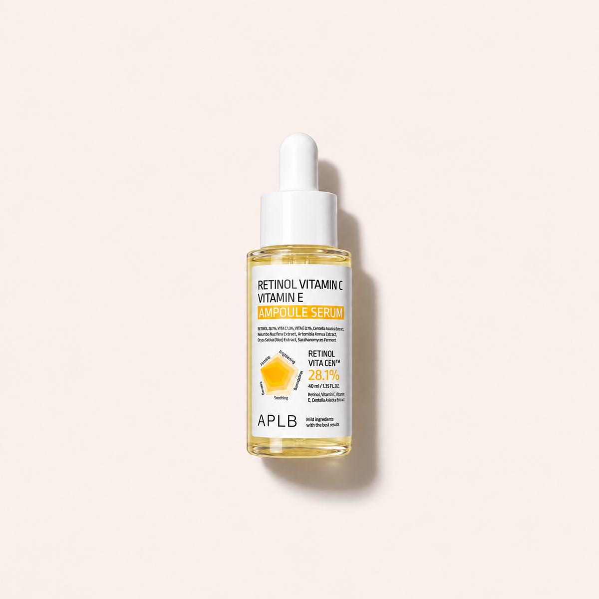 APLB Retinol Vitamin C Vitamin E Ampoule Serum 40 ml