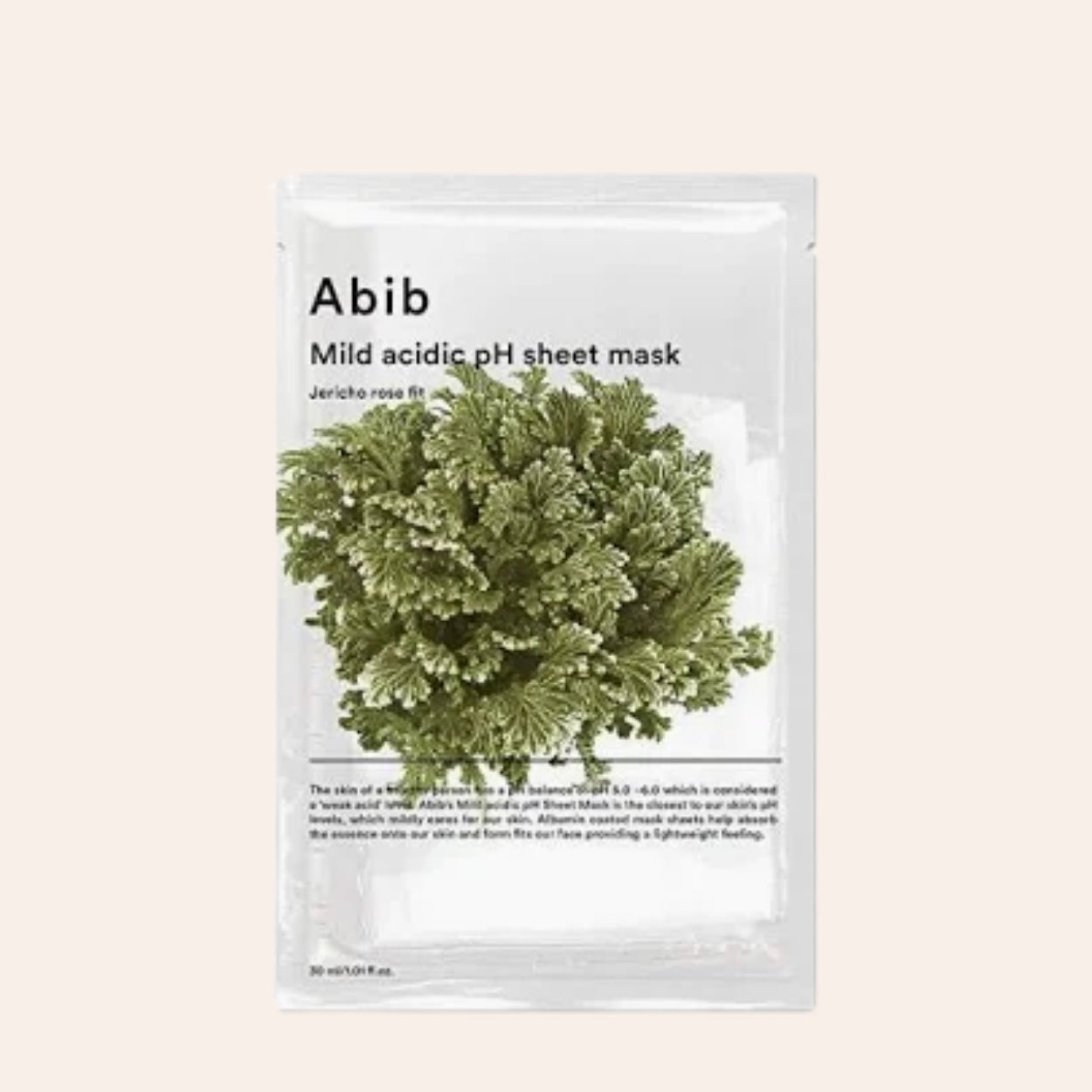 Abib Mild Acidic pH Sheet Mask Jericho Rose Fit 30 ml