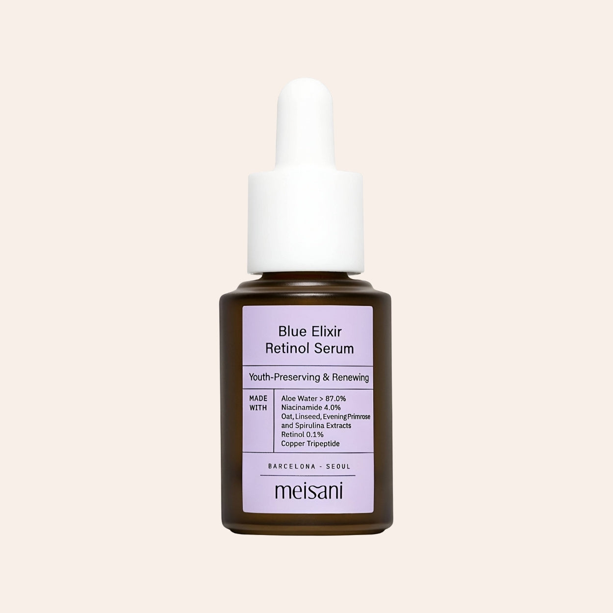 Meisani Blue Elixir Retinol Serum 15 ml