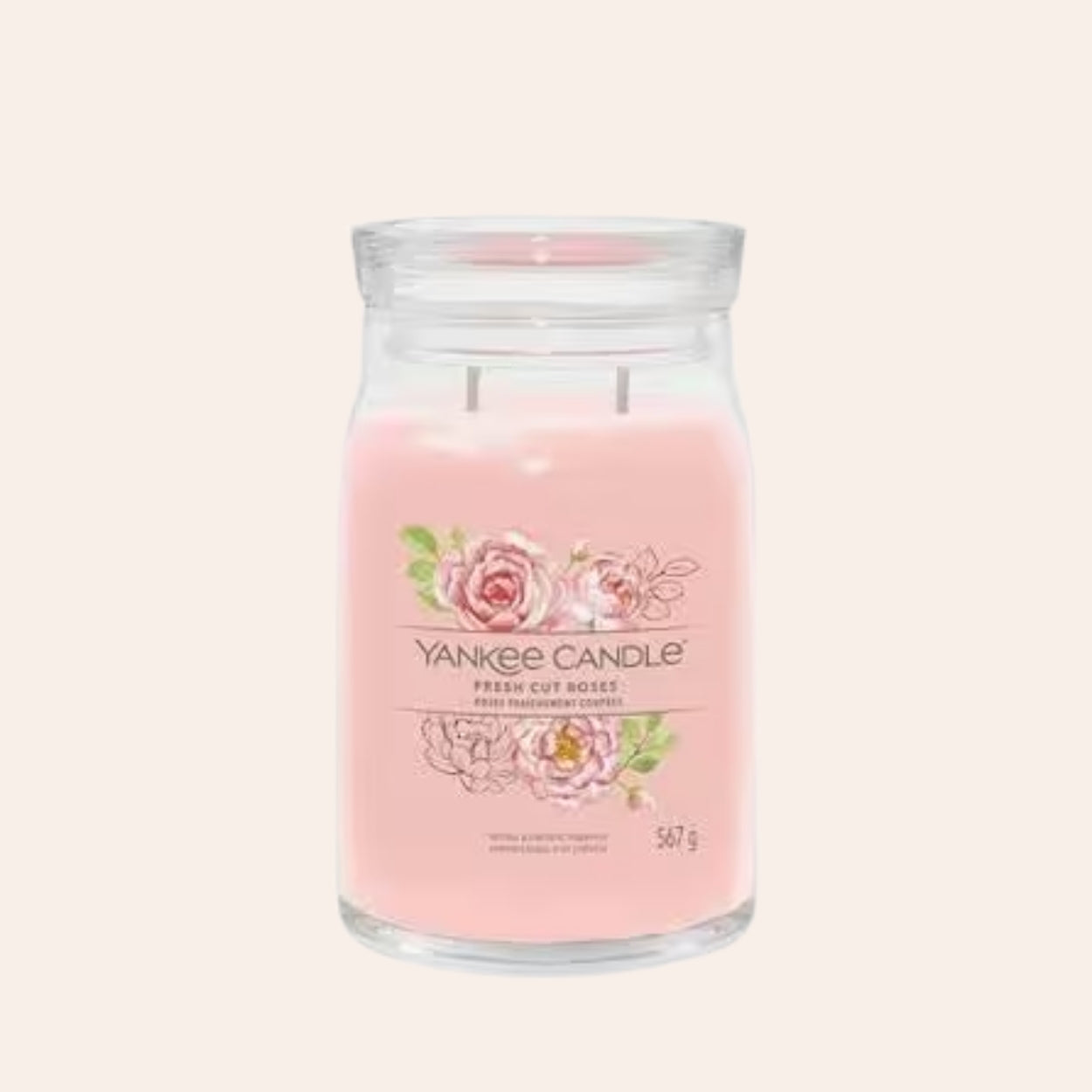 Yankee Candle Signature Fresh Cut Roses 567 ml