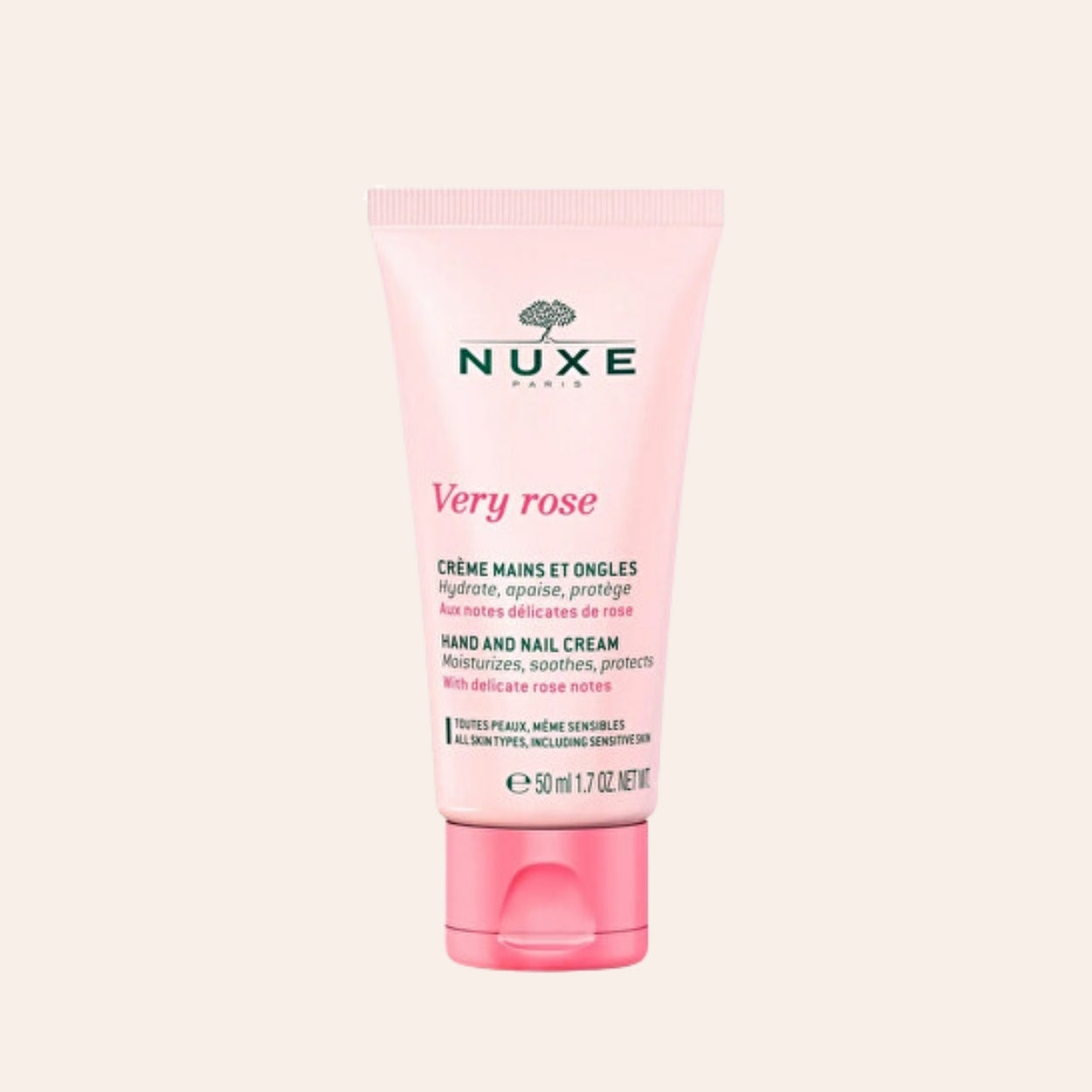 NUXE Very Rose Soothing Hand And Nail Cream 50 ml