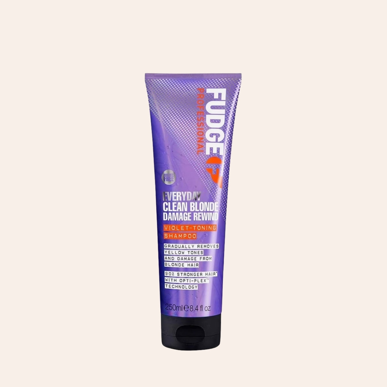 Fudge Professional Clean Blonde Everyday Damage Rewind Violet-Toning Shampoo 250 ml