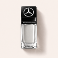Mercedes-Benz Select EDT 100 ml ležící na růžovobéžovém pozadí – MrRizz