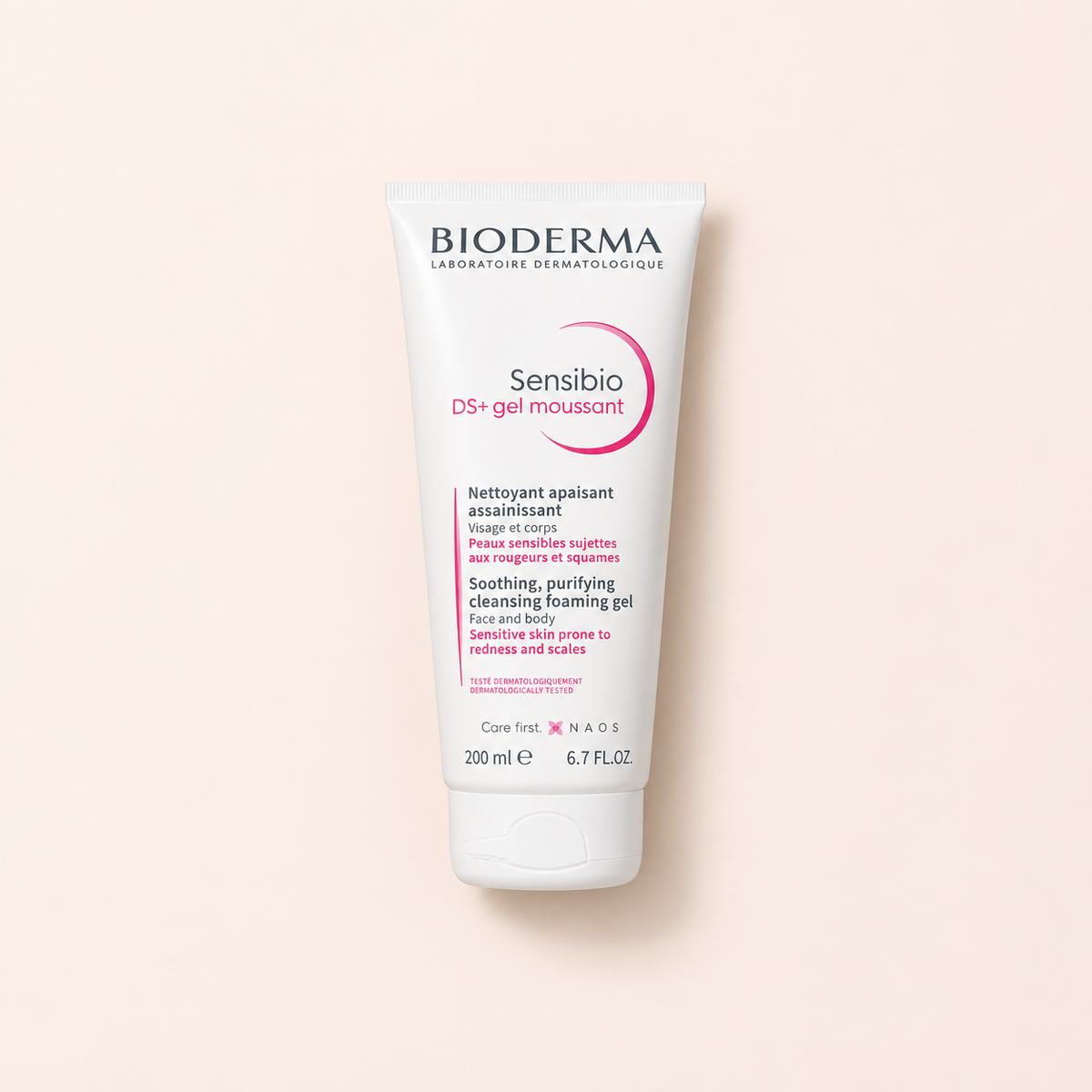 BIODERMA Sensibio DS+ Cleansing Gel 200 ml