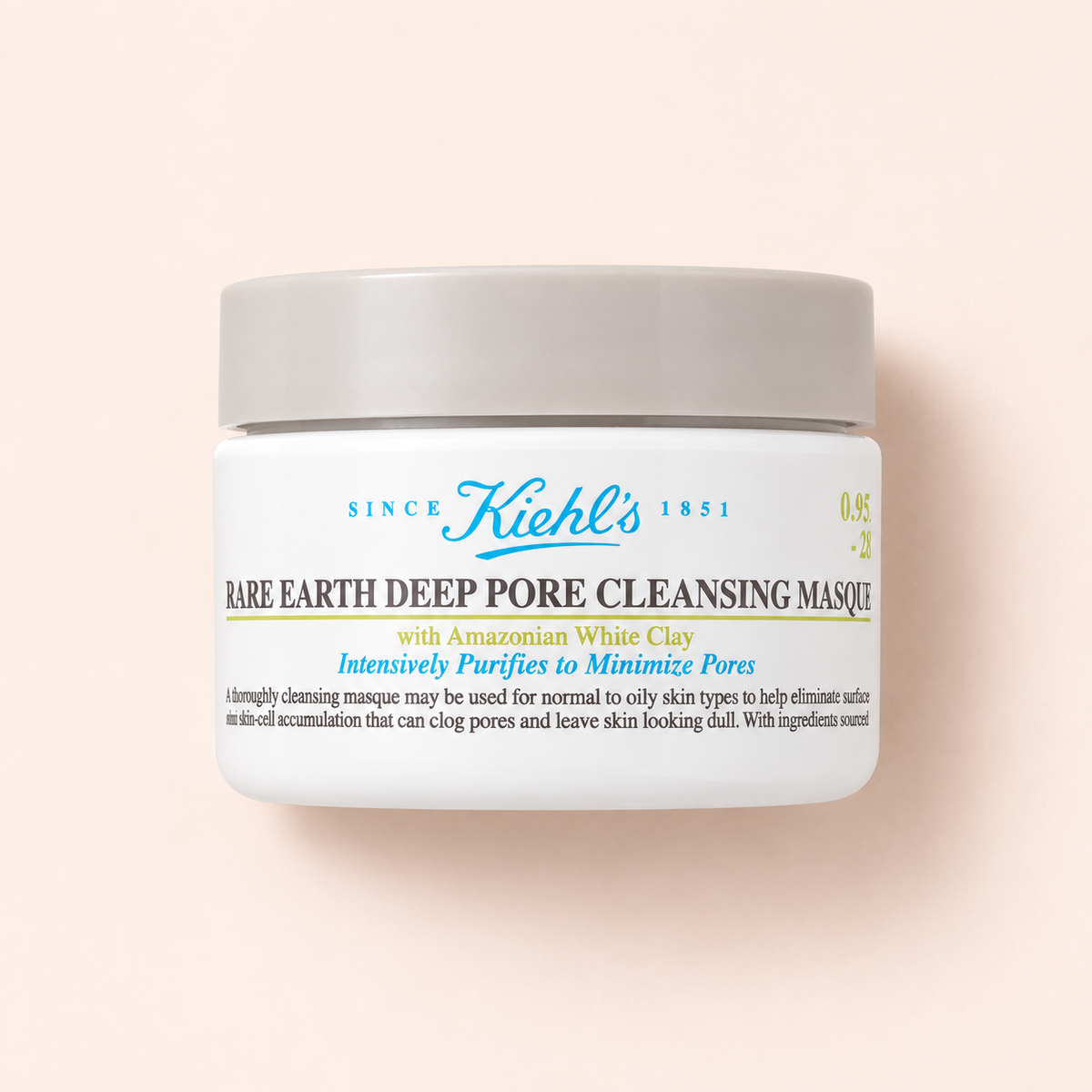 Kiehl´s Rare Earth Deep Pore Cleansing Masque 28 ml