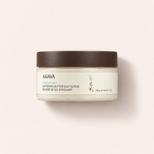 AHAVA Deadsea Salt Softening Butter Salt Scrub 220 ml – tělový peeling – MrRizz