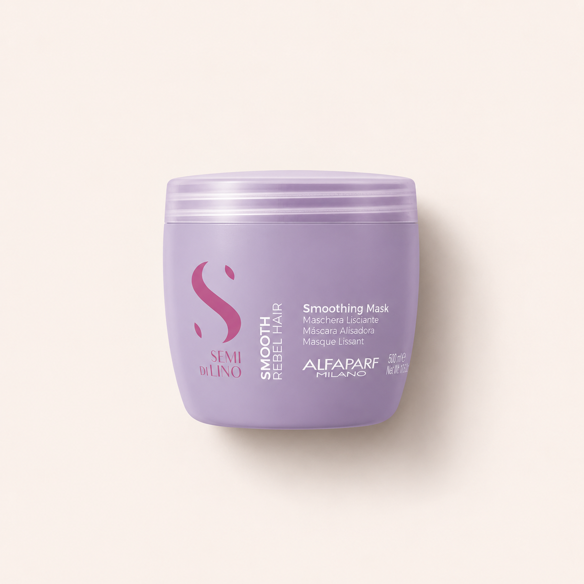 ALFAPARF MILANO Semi Di Lino Smooth Smoothing Mask 500 ml – maska na vlasy – MrRizz