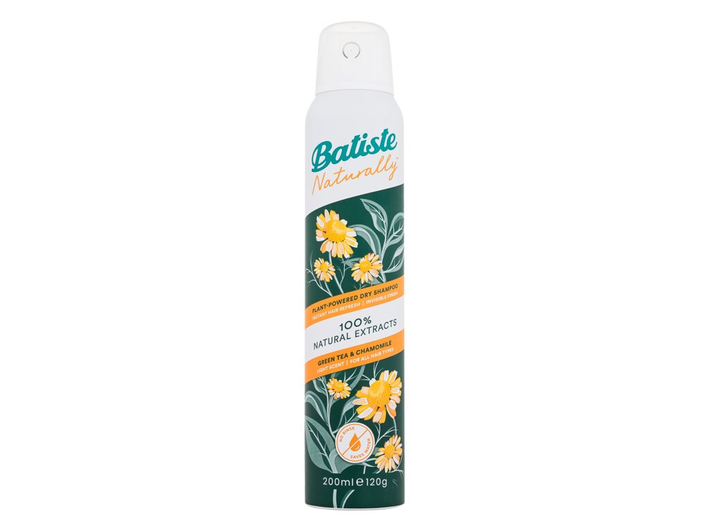 Batiste Naturally Green Tea & Chamomile 200 ml - 200ml - Suchý šampon