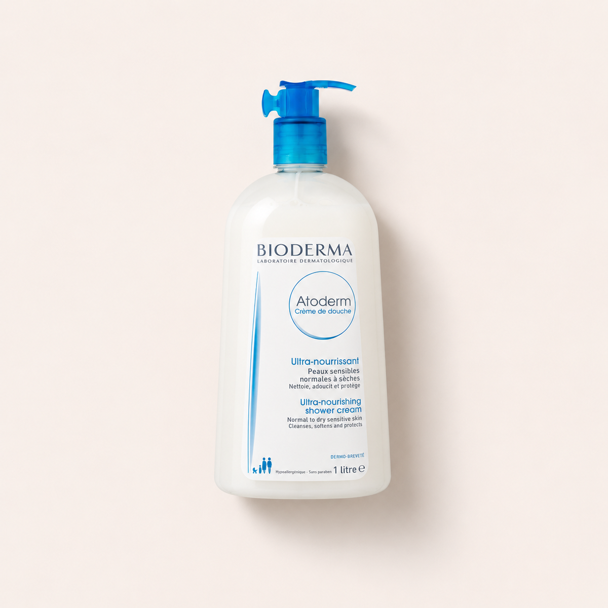 BIODERMA Atoderm Ultra-Nourishing Shower Cream 1000 ml – sprchový krém – MrRizz