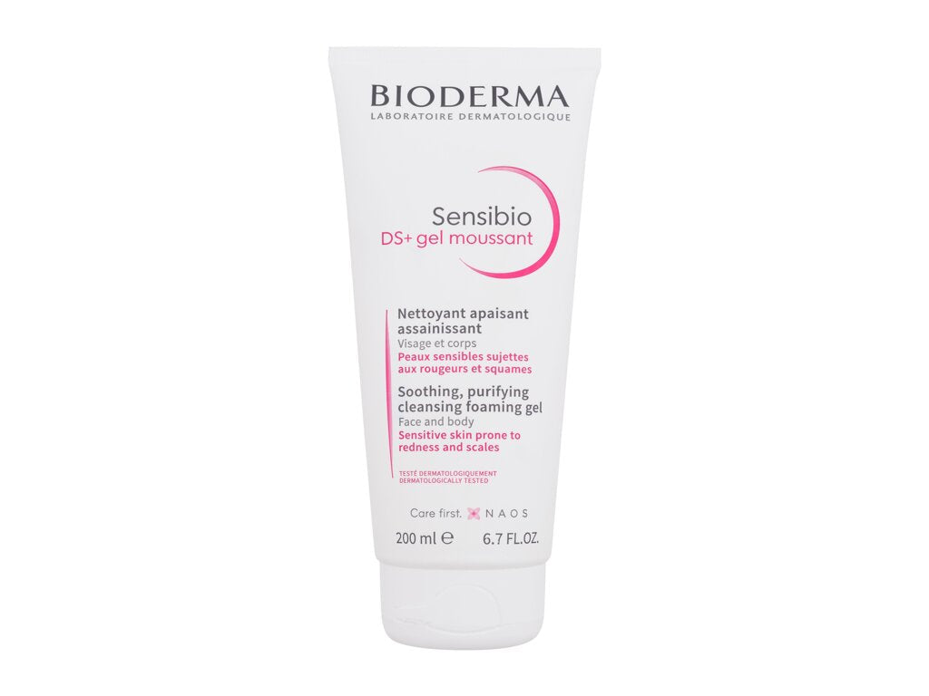 BIODERMA Sensibio DS+ Cleansing Gel 200 ml - 200ml - Čisticí gel