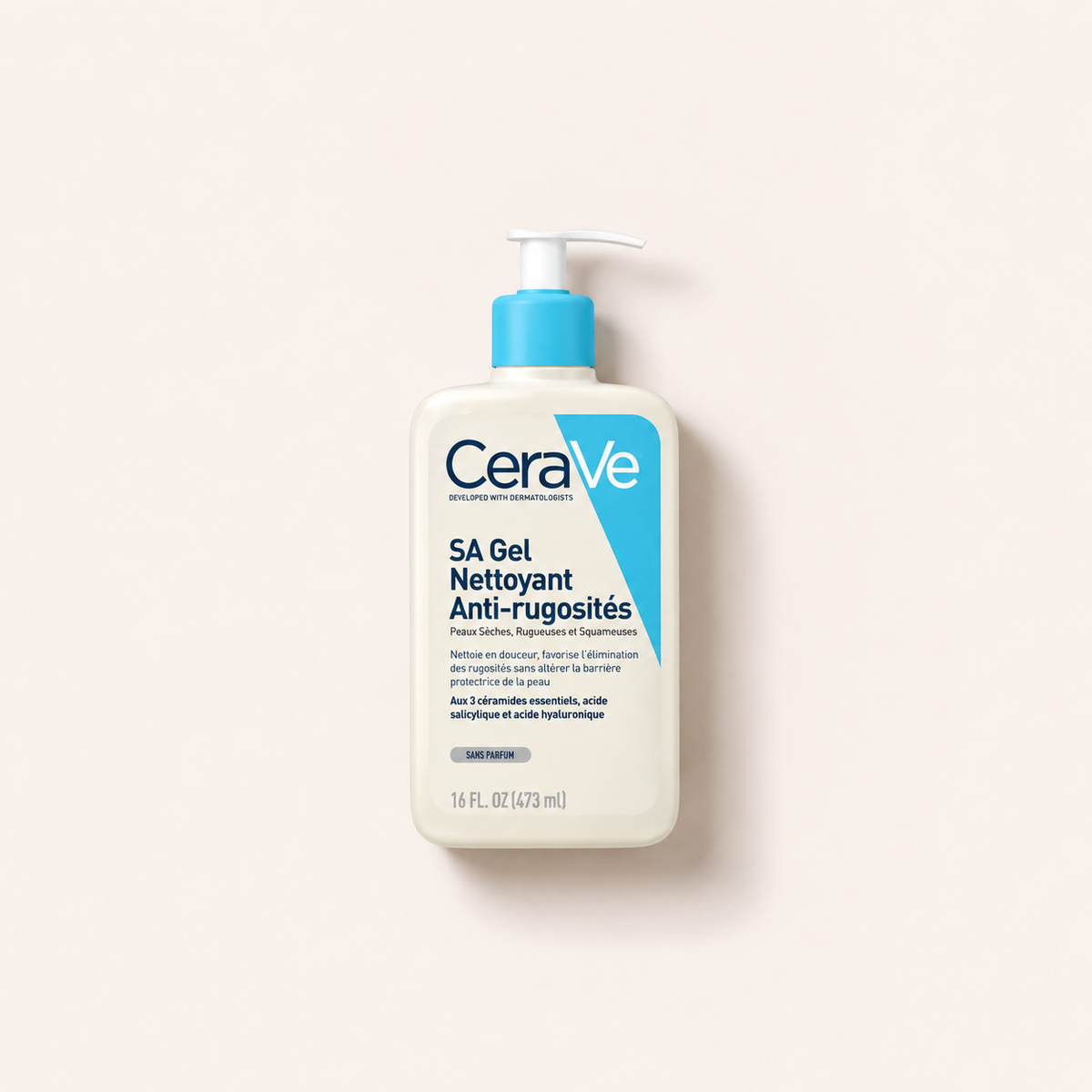 CeraVe Facial Cleansers SA Smoothing 473 ml – čisticí gel – MrRizz
