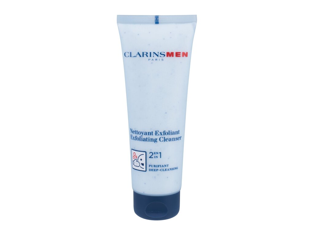 Clarins Men Exfoliating Cleanser 2in1 125 ml - 125ml - Peeling