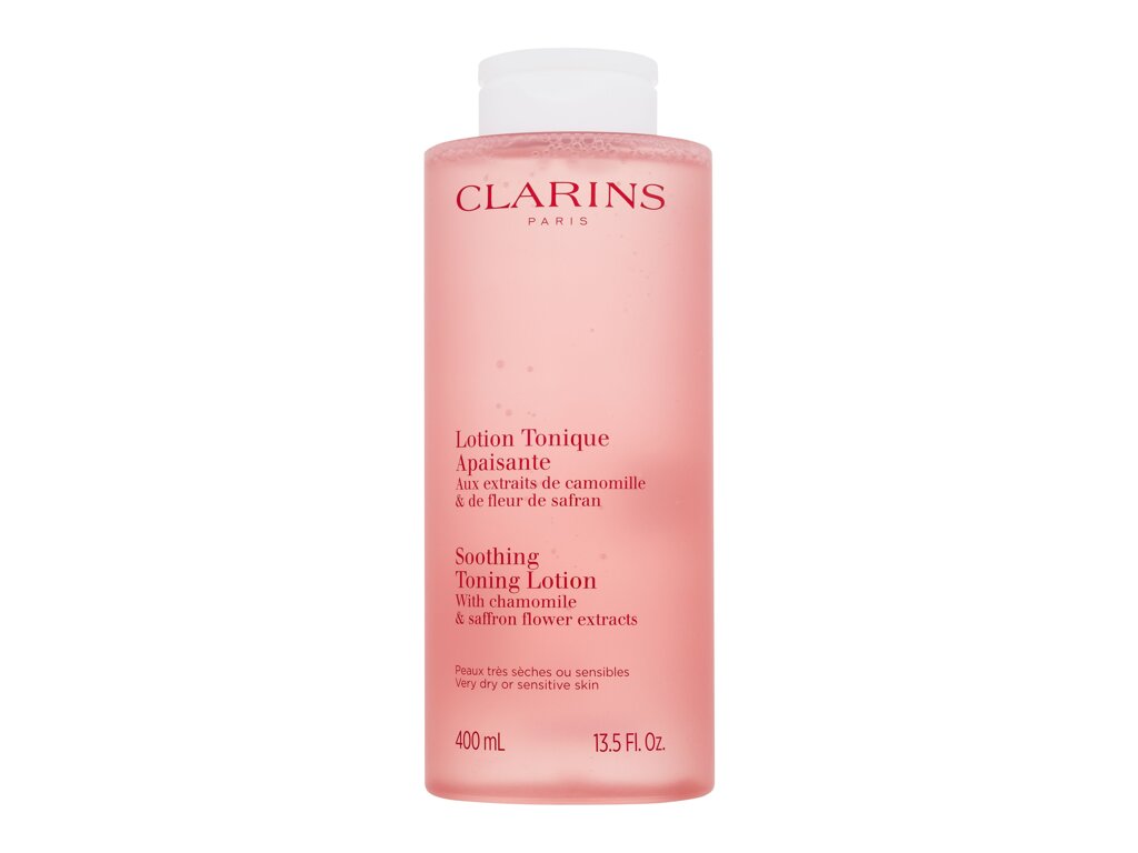 Clarins Soothing Toning Lotion 400 ml - 400ml - Pleťová voda a sprej