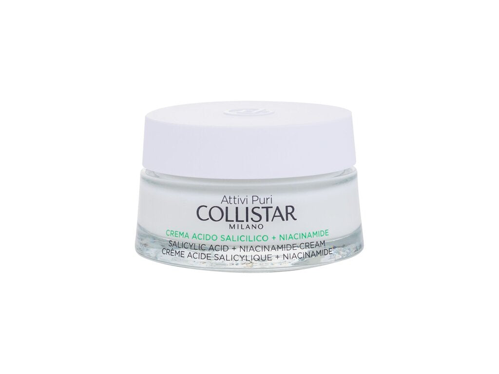 Collistar Pure Actives Salicylic Acid + Niacinamide Cream 50 ml - 50ml - Denní pleťový krém