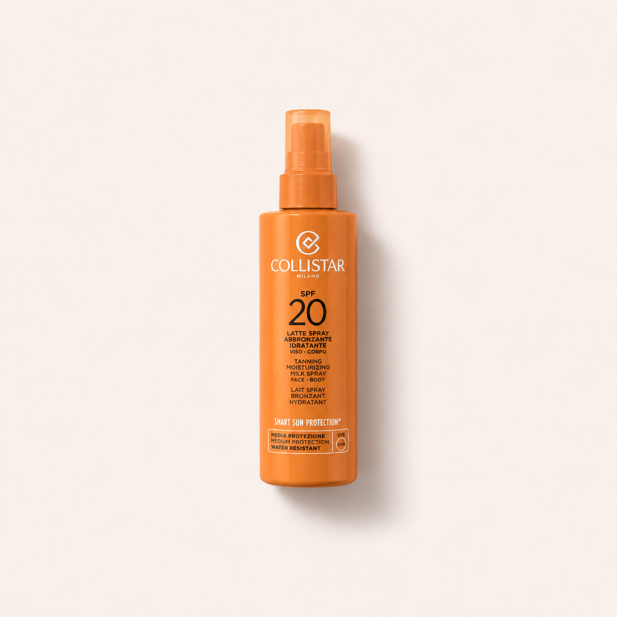 Collistar Smart Sun Protection Tanning Moisturizing Milk Spray 200 ml – opalovací přípravek na tělo – MrRizz