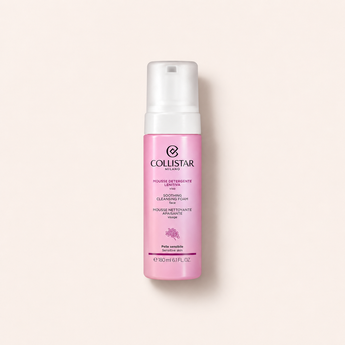 Collistar Soothing Cleansing Foam 180 ml – čisticí pěna – MrRizz