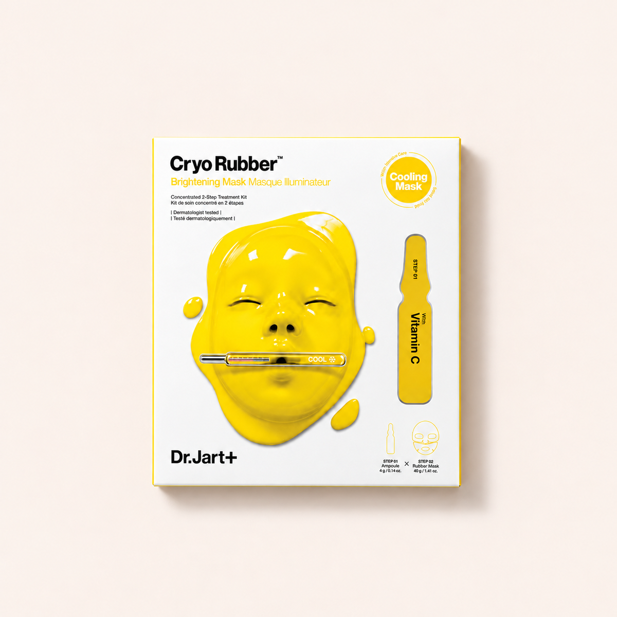 Dr. Jart+ Cryo Rubber Brightening Mask 40 ml – pleťová maska – MrRizz