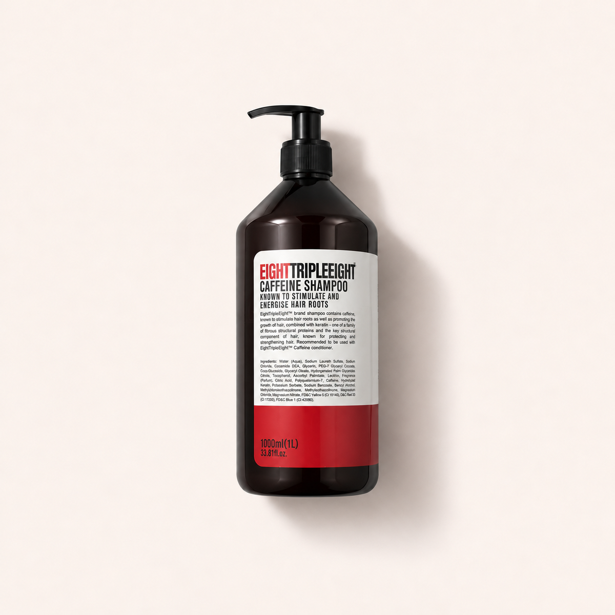 Eight Triple Eight Caffeine Shampoo 1000 ml – šampon – MrRizz