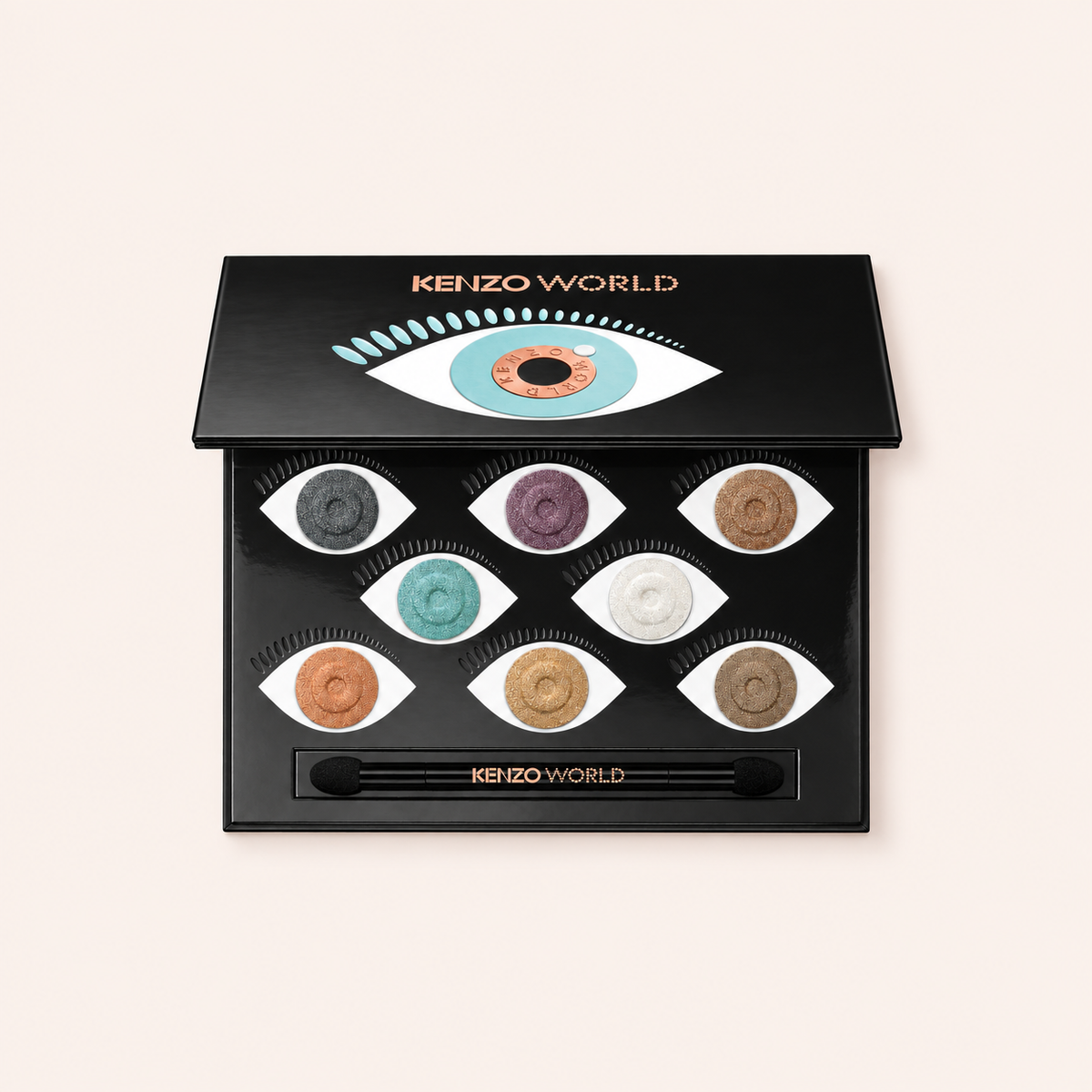 KENZO Kenzo World Eyeshadow Palette 16 ml – produktová fotografie