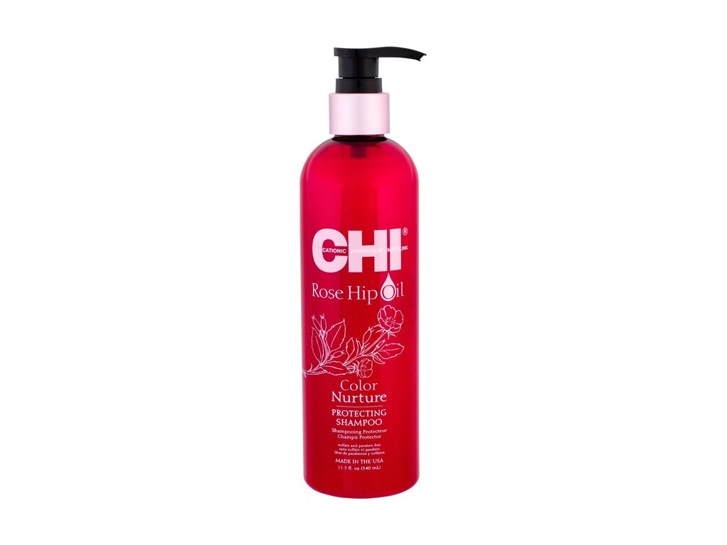 Farouk Systems CHI Rose Hip Oil Color Nurture 340 ml - 340ml - Šampon