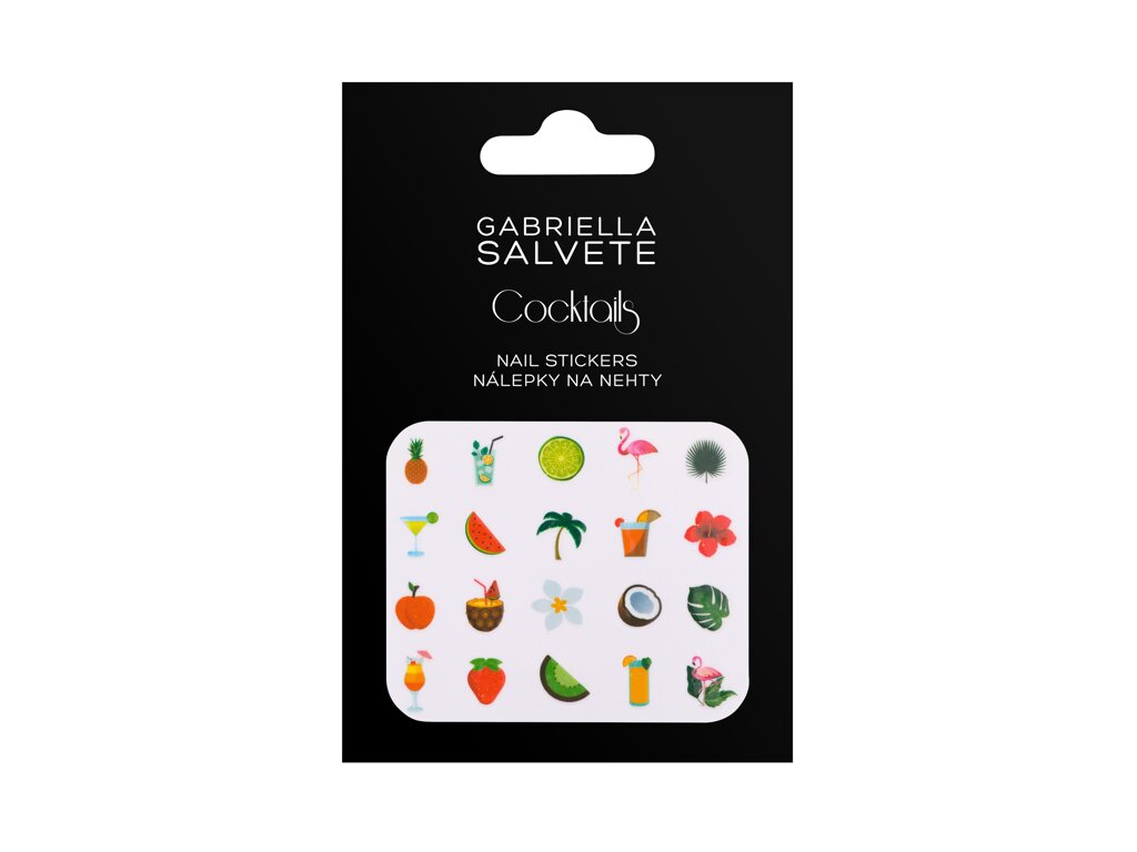 Gabriella Salvete Cocktails Nail Stickers 1 ml - 1ml - Ozdoby na nehty