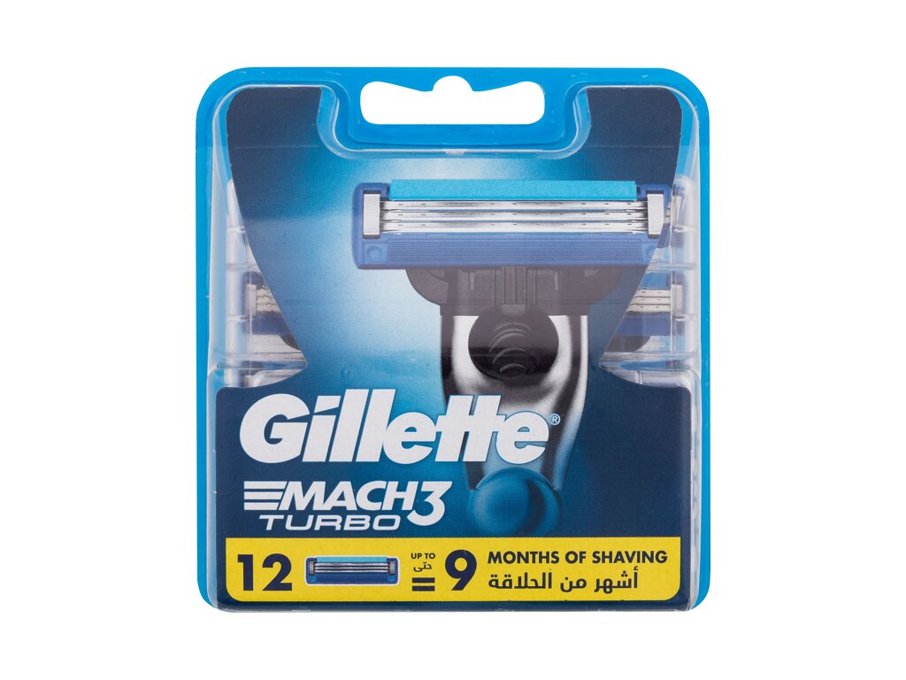 Gillette Mach3 Turbo 12 ml - 12ml - Náhradní břit