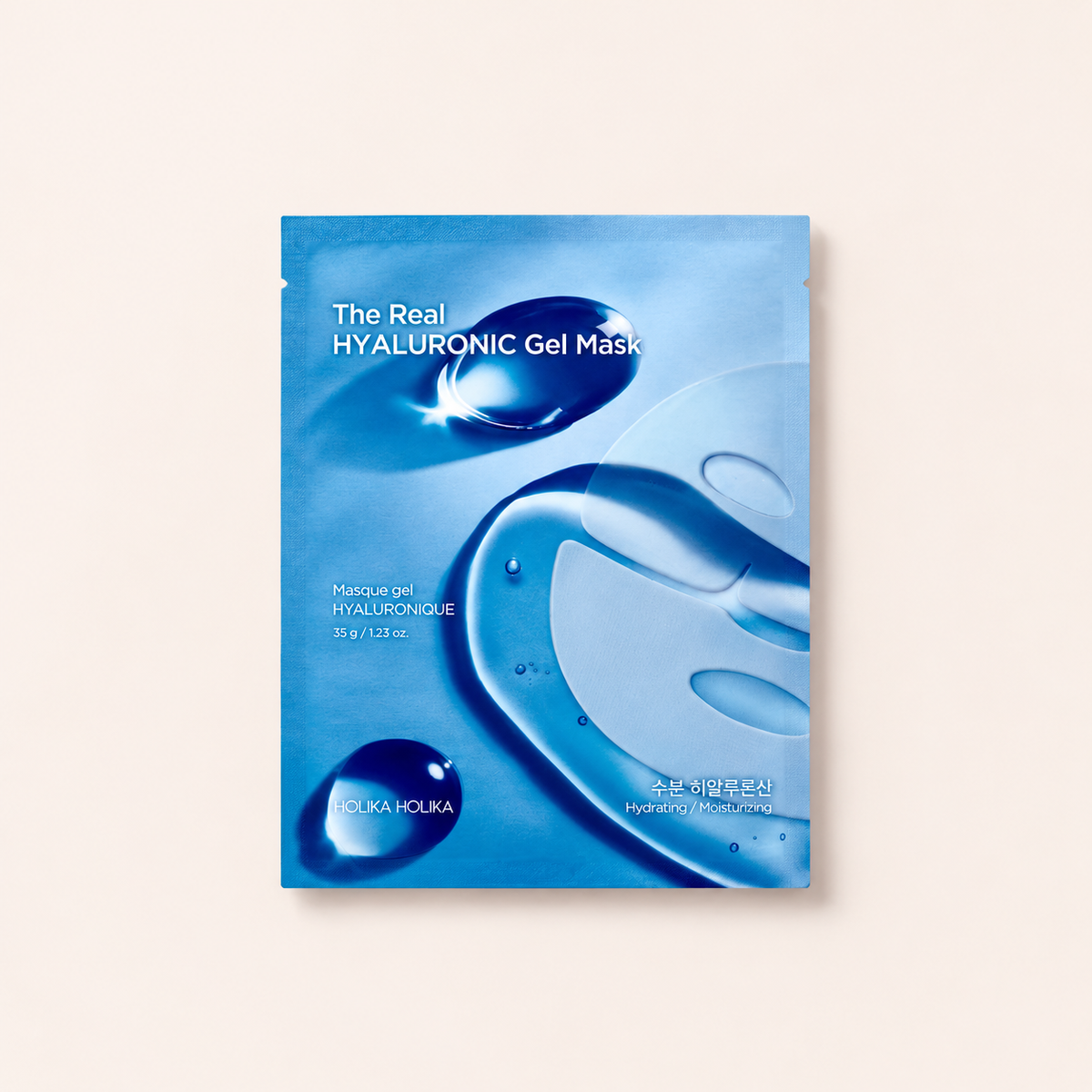 Holika Holika The Real Hyaluronic Gel Mask 35 ml – pleťová maska – MrRizz
