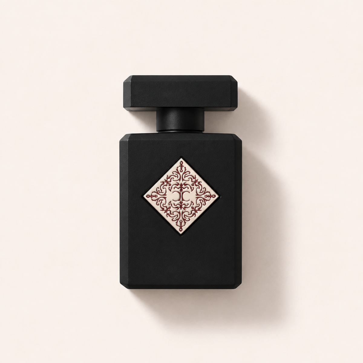 Černý flakon unisex parfémované vody Initio Blessed Baraka EDP 90 ml se světlým kosočtvercovým ornamentem – MrRizz