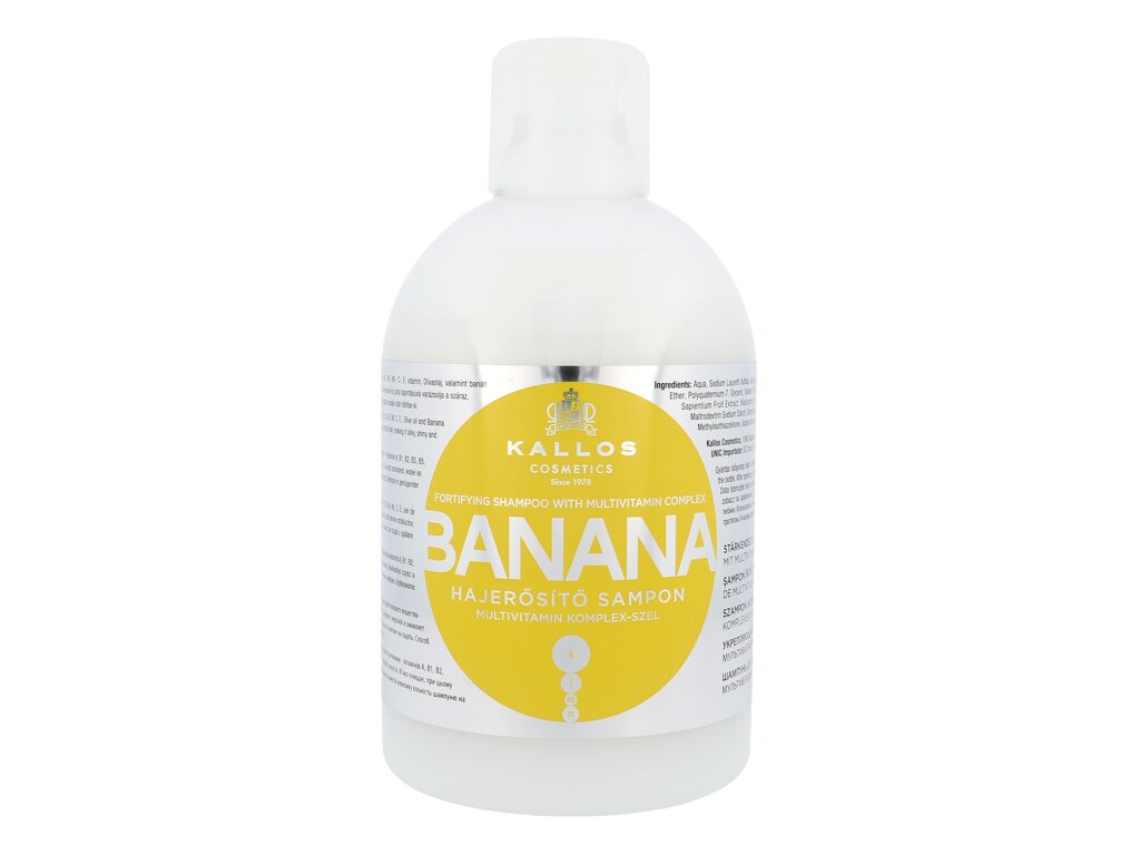 Kallos Cosmetics Banana 1000 ml - 1000ml - Šampon