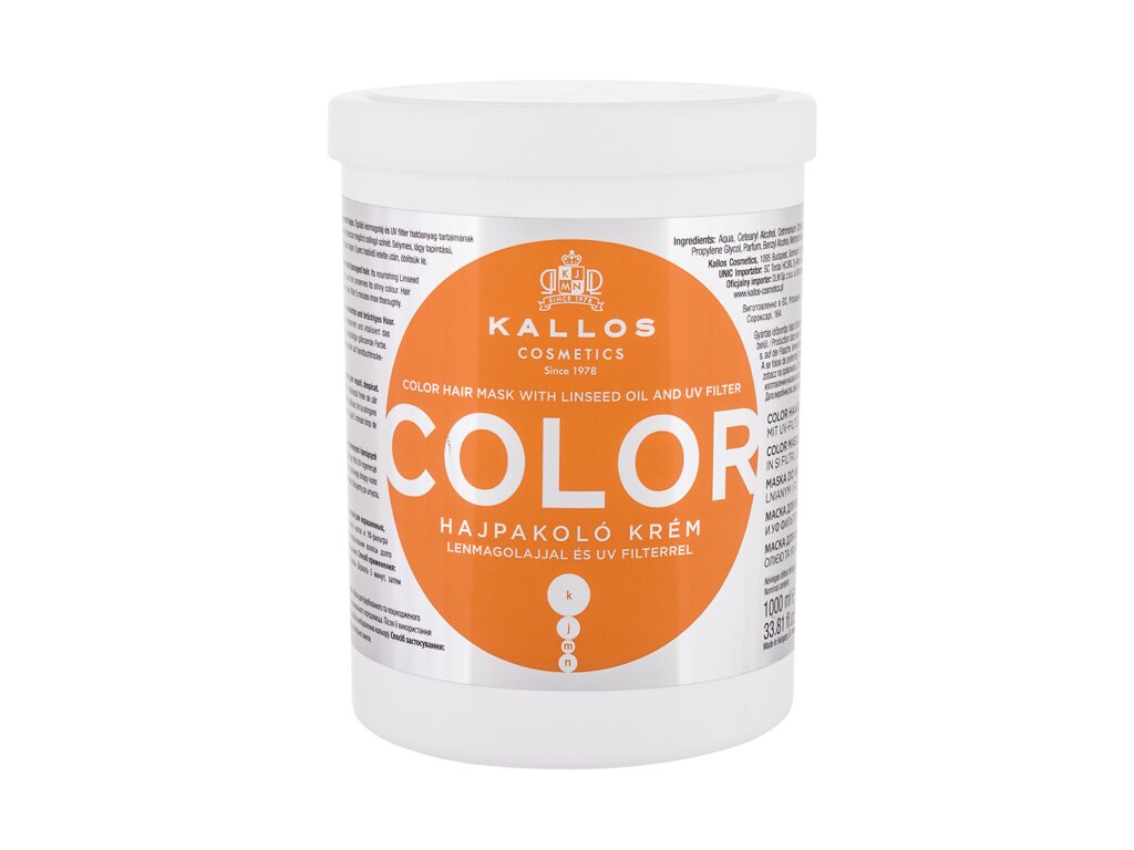 Kallos Cosmetics Color 1000 ml - 1000ml - Maska na vlasy