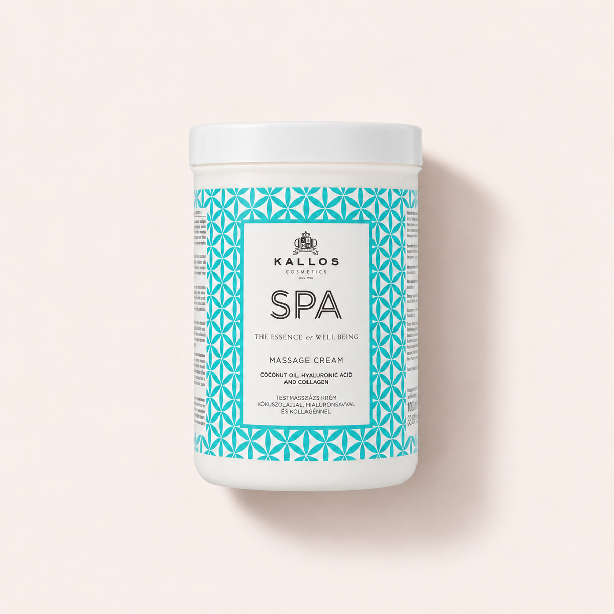 Kallos Cosmetics SPA Massage Cream 1000 ml – tělový krém – MrRizz