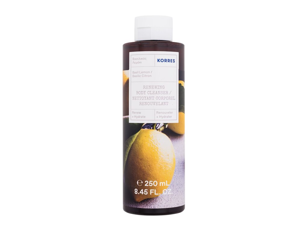 Korres Basil Lemon Renewing Body Cleanser 250 ml - 250ml - Sprchový gel