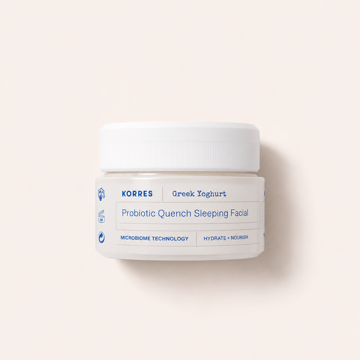 Korres Greek Yoghurt Probiotic Quench Sleeping Facial 40 ml – noční pleťový krém – MrRizz