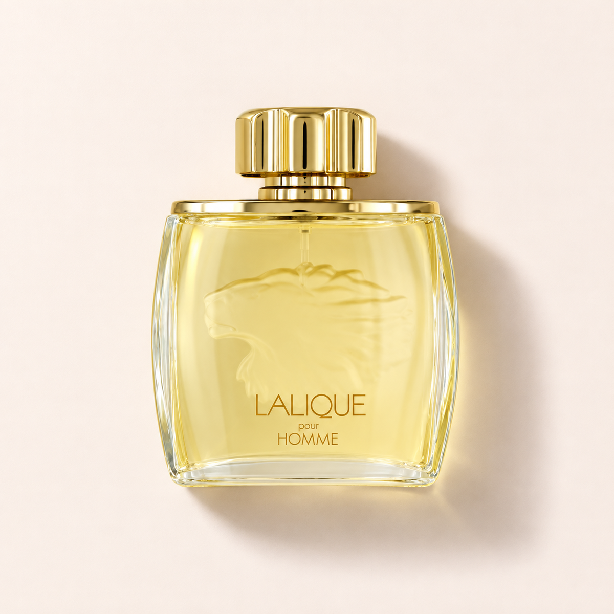 Flakon parfémované vody Lalique Pour Homme 75 ml tester na světlém pozadí – MrRizz