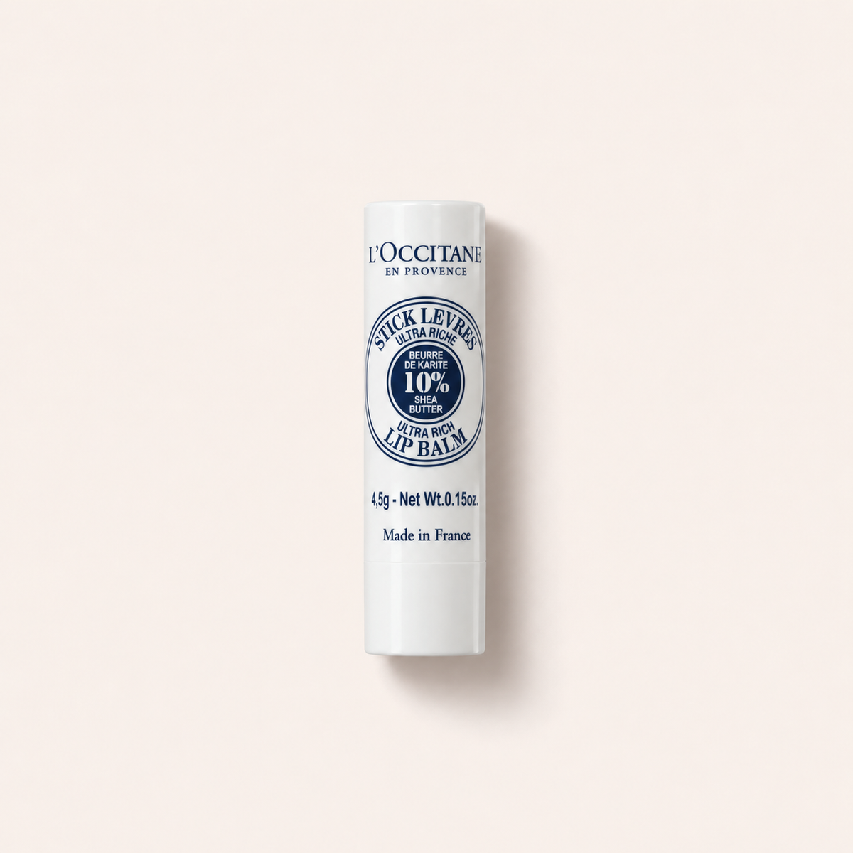 L'Occitane Shea Butter Ultra Rich Lip Balm Stick 4,5 ml – balzám na rty – MrRizz