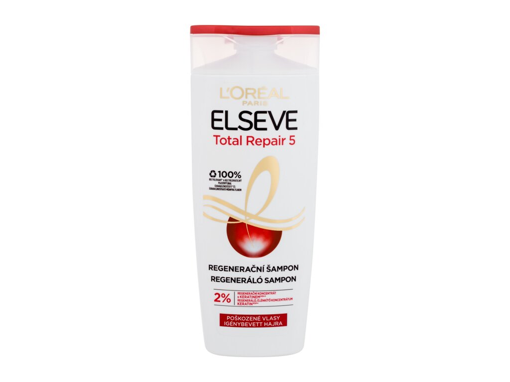 L’Oréal Paris Elseve Total Repair 5 Regenerating Shampoo 250 ml - 250ml - Šampon