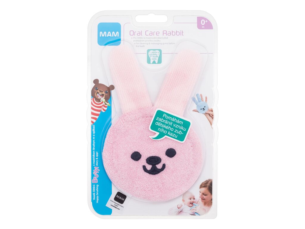 MAM Oral Care Rabbit 1 ml - 1ml - Klasický zubní kartáček