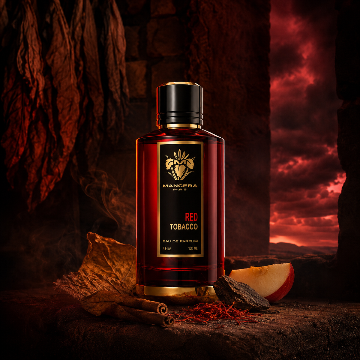 Mancera Red Tobacco – temné tabákové zátiší se skořicí, šafránem a oud – MrRizz