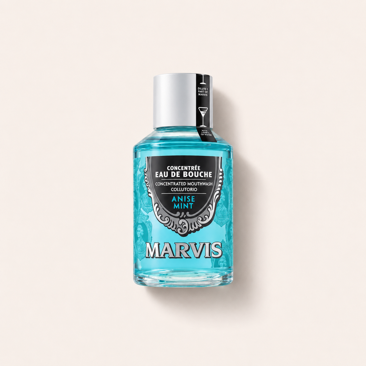 Marvis Anise Mint Concentrated Mouthwash 120 ml – ústní voda – MrRizz