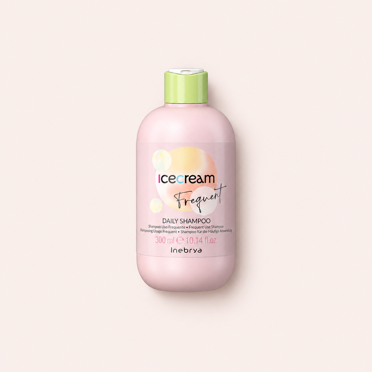 Inebrya Ice Cream Frequent Daily Shampoo 300 ml – titulní produktová fotografie – MrRizz