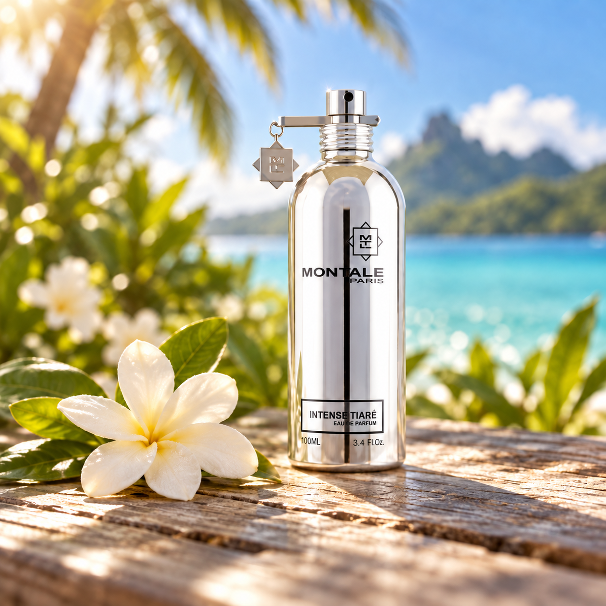 Montale Intense Tiaré EDP 100 ml – produkt v prostředí