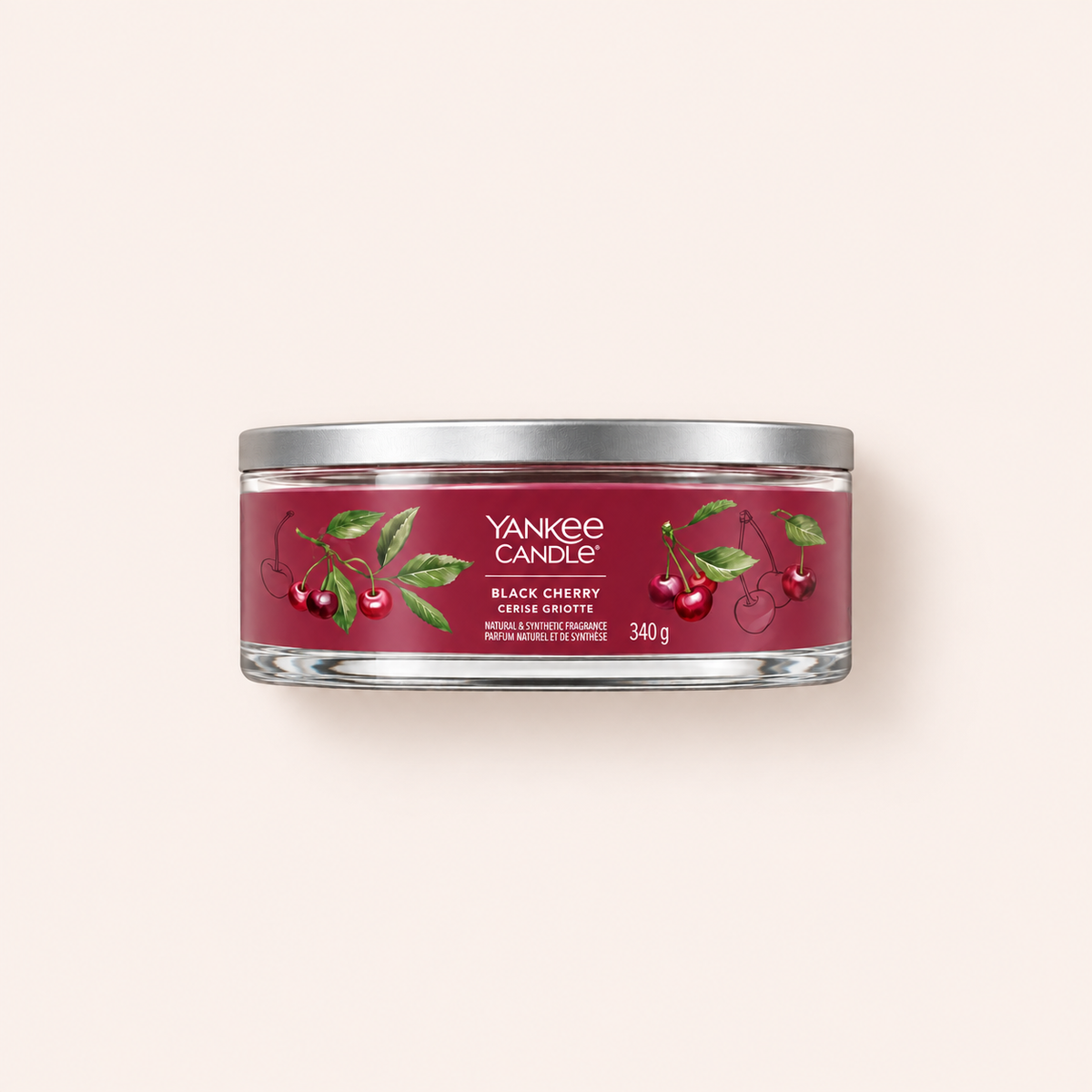 Yankee Candle Signature Black Cherry 340 g – produktová fotografie MrRizz