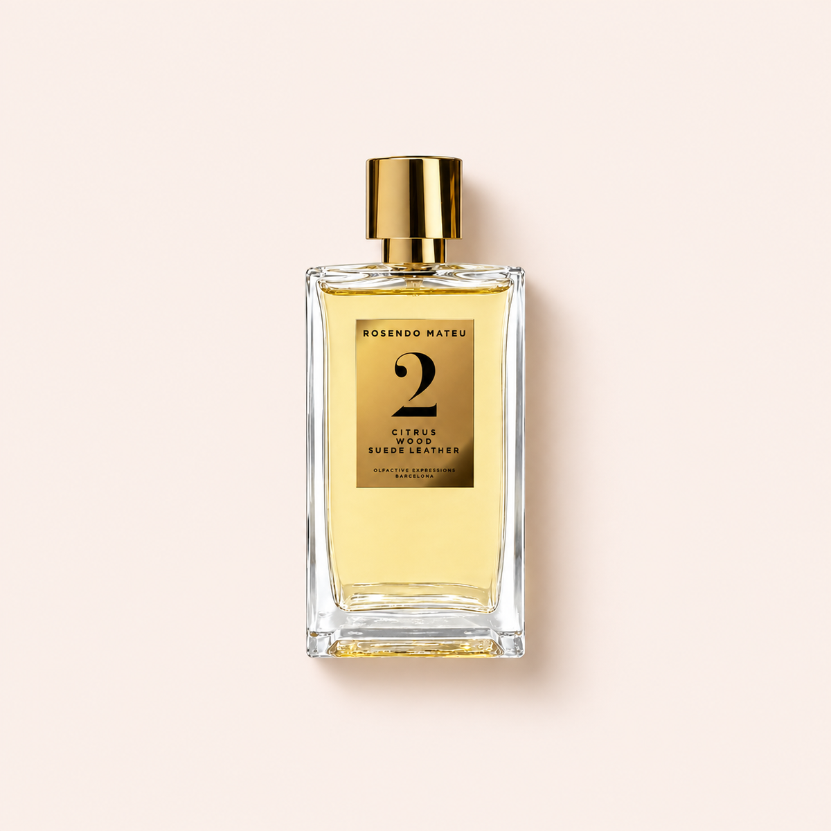 Rosendo Mateu No. 2 Citrus Wood Suede Leather EDP 100 ml – produktová fotografie
