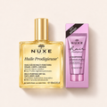 NUXE Huile Prodigieuse olej 100 ml a Hair Prodigieux šampon 30 ml, sada – MrRizz