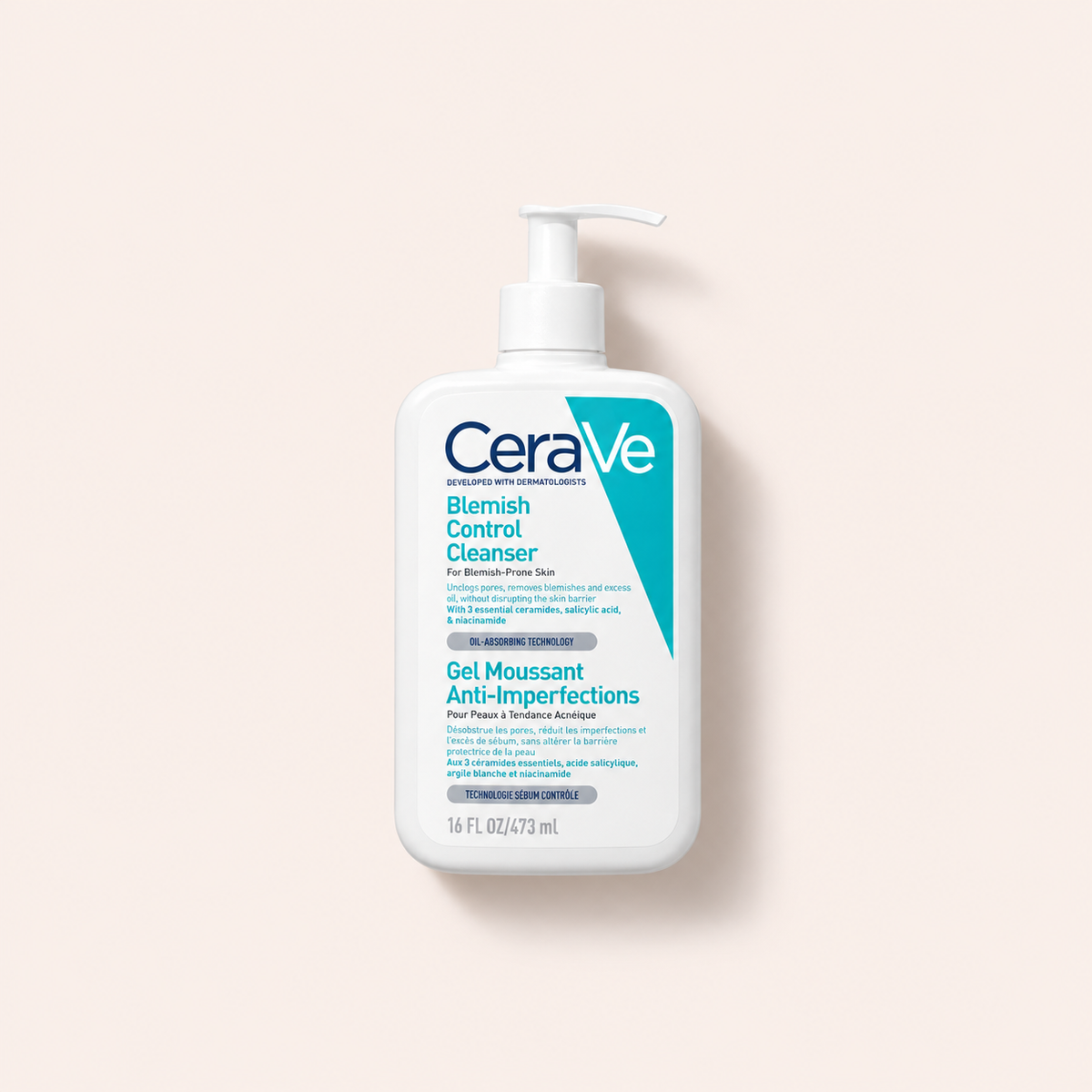 CeraVe Blemish Control Cleanser čisticí gel 473 ml – MrRizz