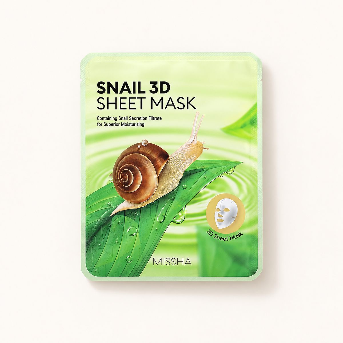 Missha Snail 3D Sheet Mask 23 ml