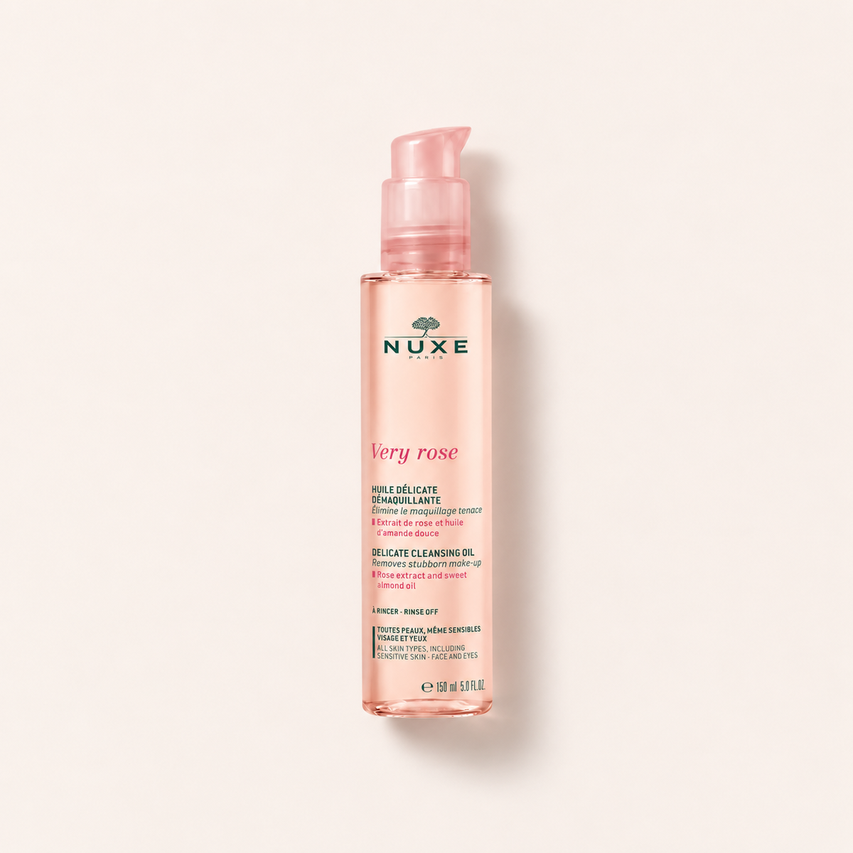 NUXE Very Rose Delicate 150 ml – čisticí olej – MrRizz